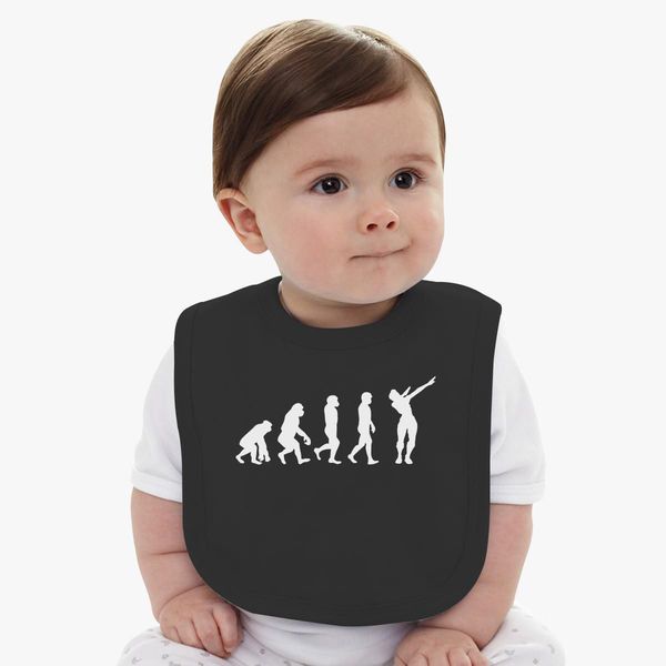 Baby wearing dress of evolution
